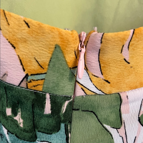 Forever 21 Leaf Print Wide Leg Pants - Picture 14 of 16